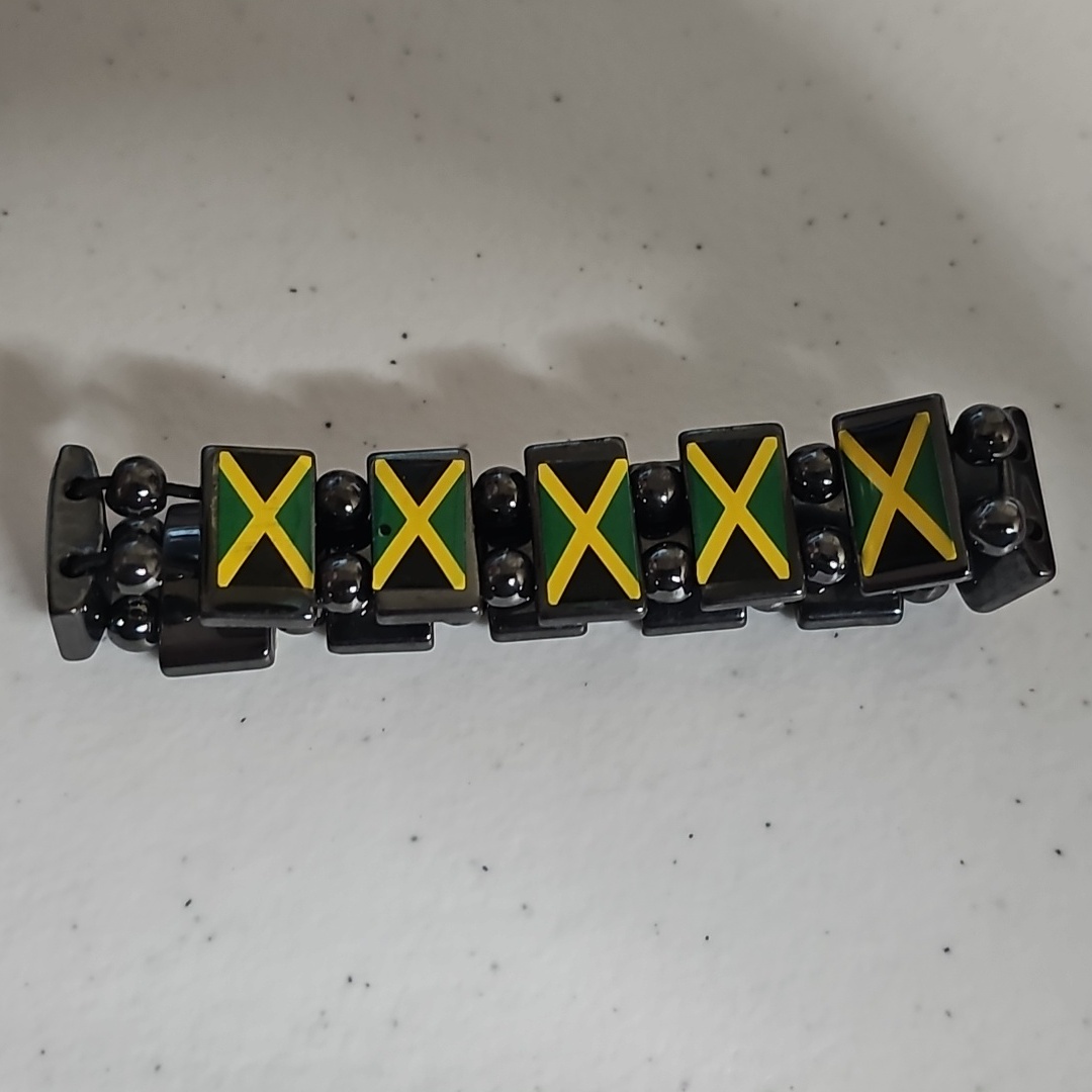 Jamaican Pure Hematite Bracelet Brand New
